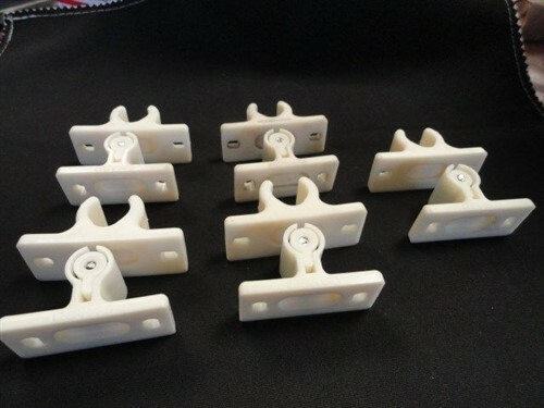 EBERHARD WHITE BIMINI FITTING SET QUANTITY (5) MARINE BOAT