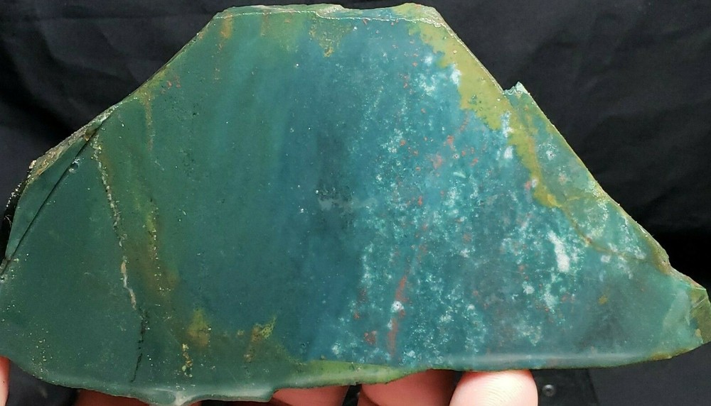 Bloodstone Jasper rough slab (3.6 oz.)