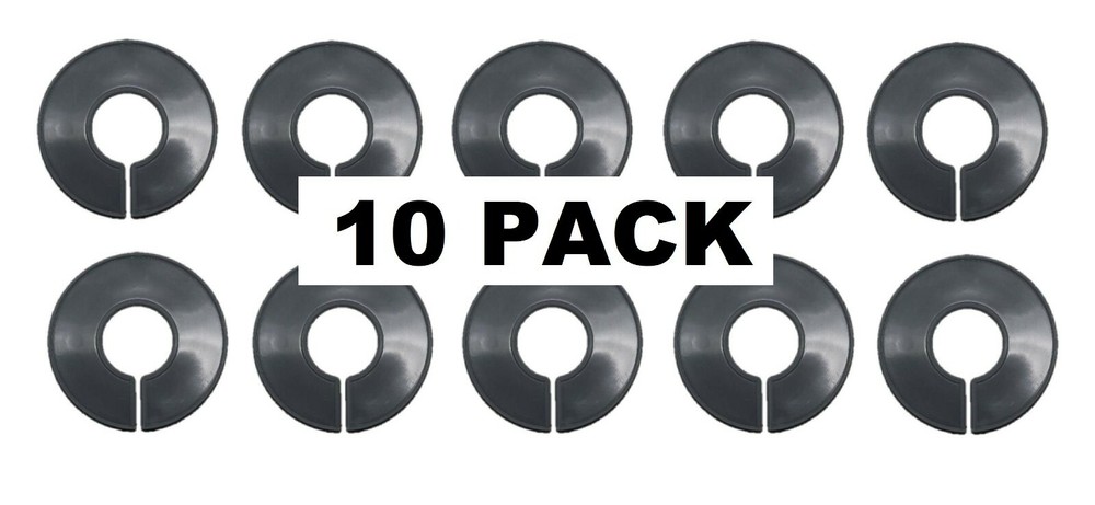 Grey Round Plastic Blank Rack Size Dividers - Multi-pack