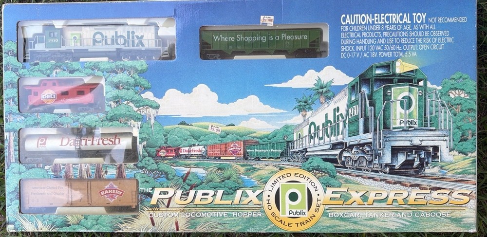 Publix Express HO Scale Train Set – Limited Edition