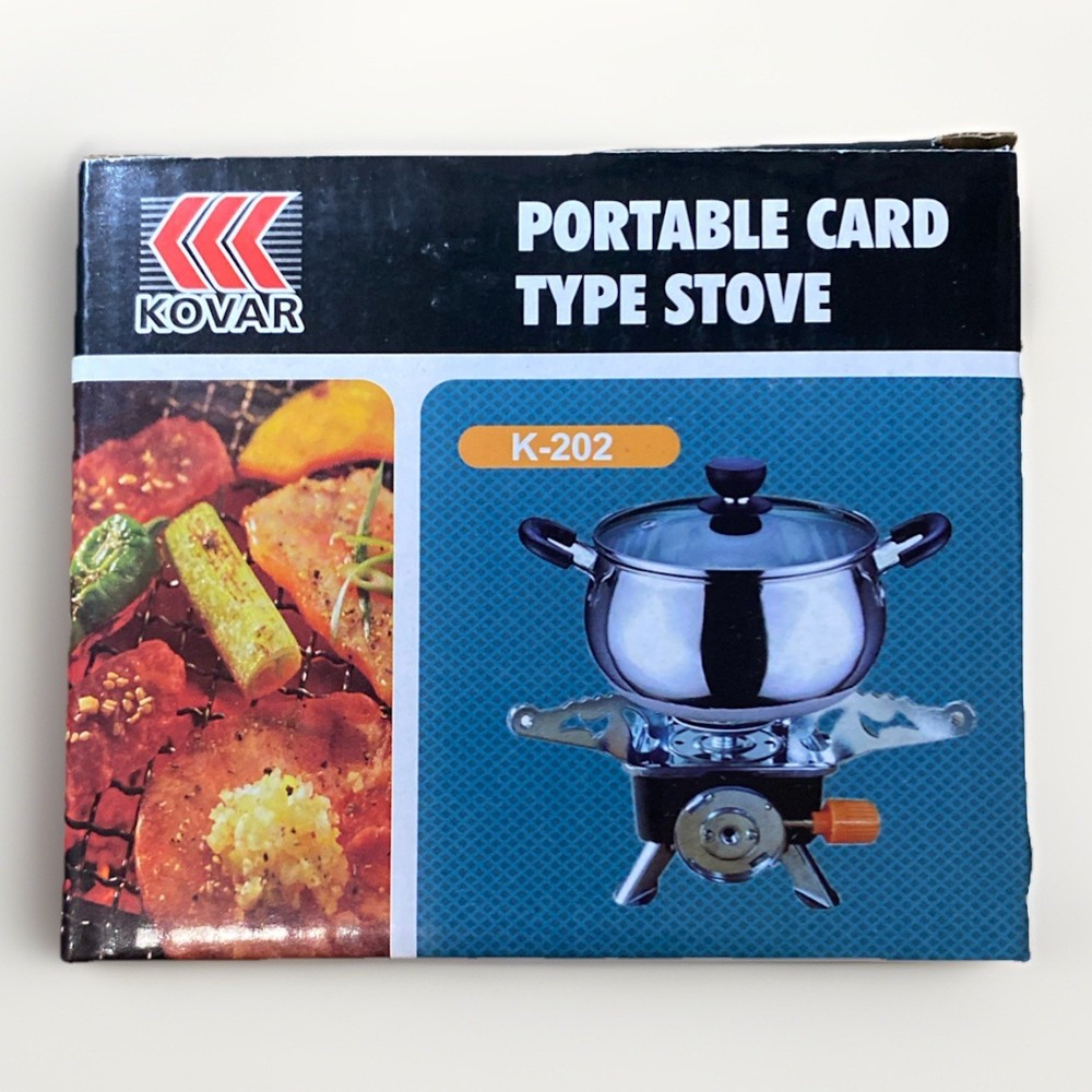 Kovar Portable Card Type Stove K-202