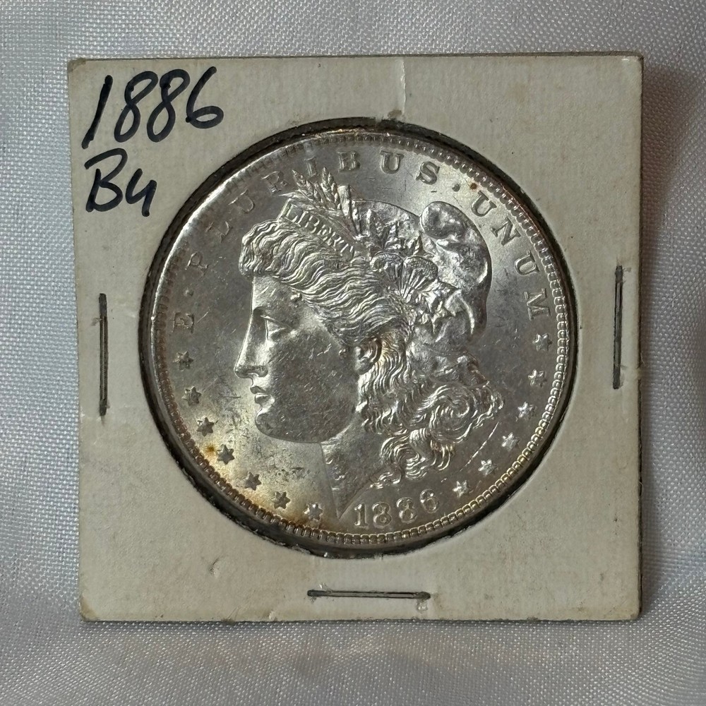 1886 Morgan 90% Silver Dollar