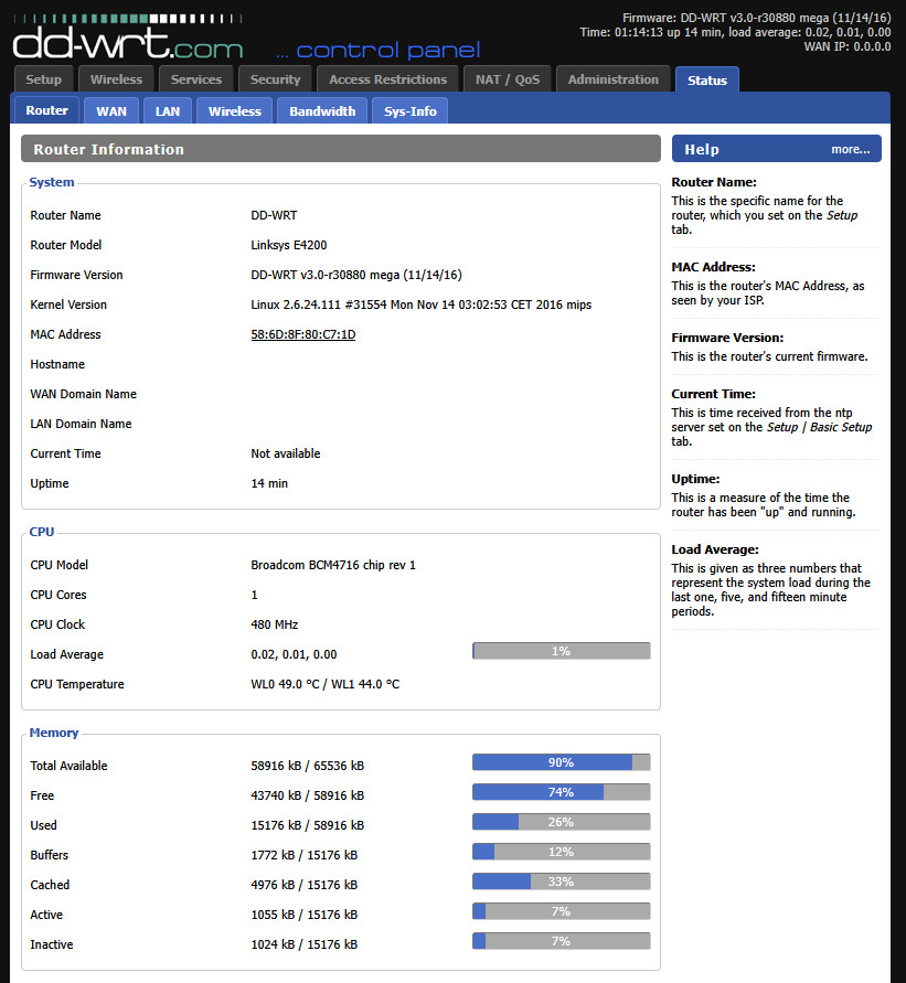Linksys E4200 v1 Routers with DD-WRT Installed