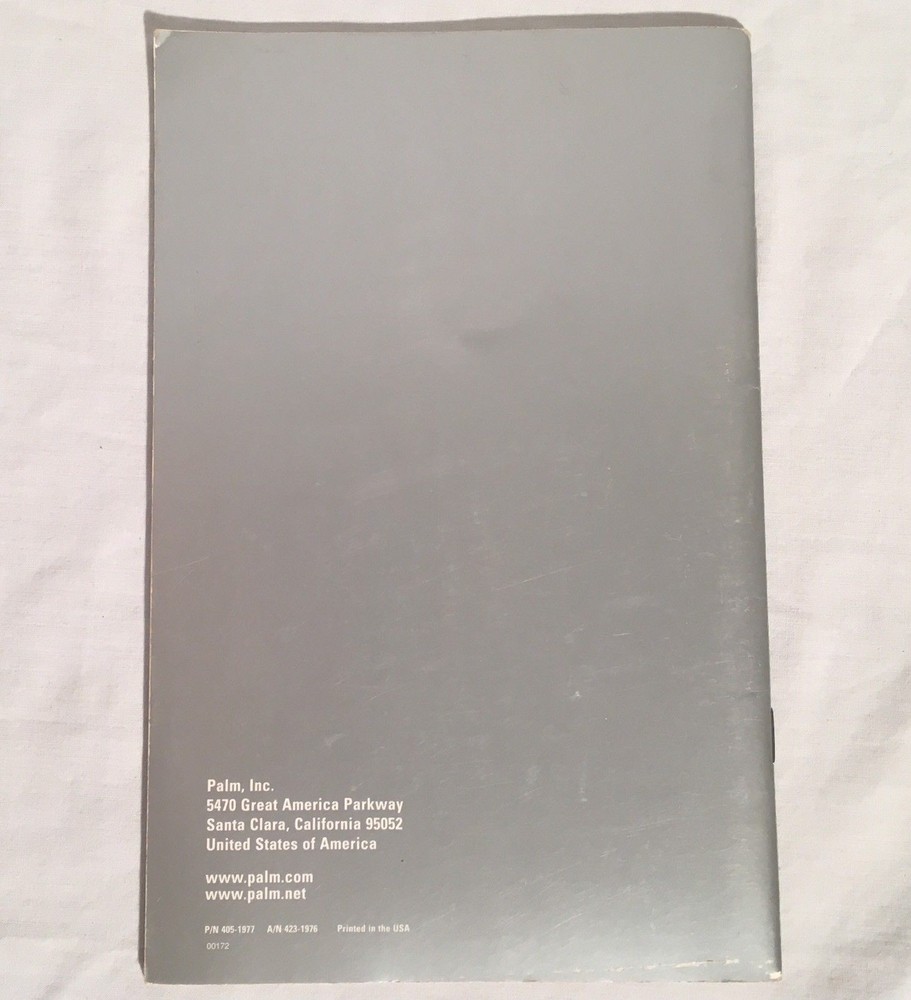 PALM m100 Handheld Series Getting Started Manual Guide