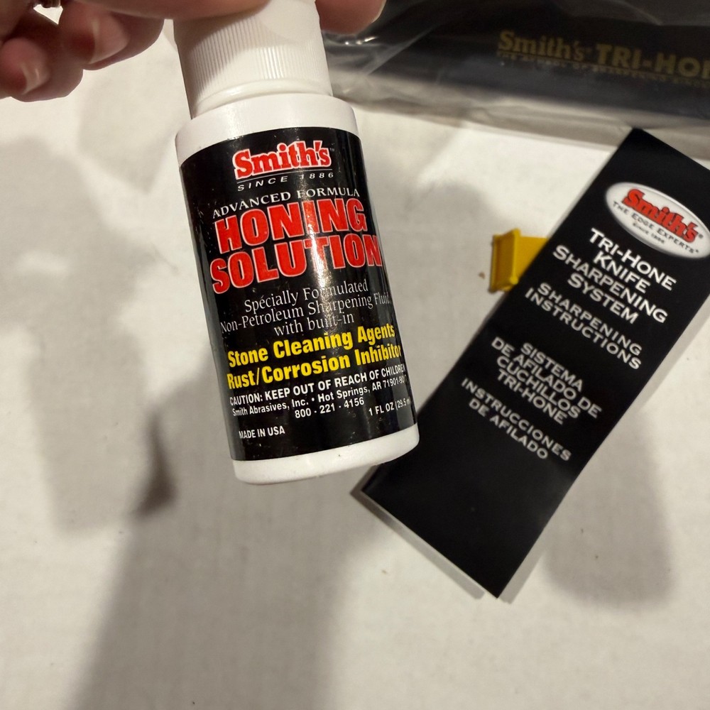 Smith’s Tri-Hone Sharpening System For Knives & Tools TRI6