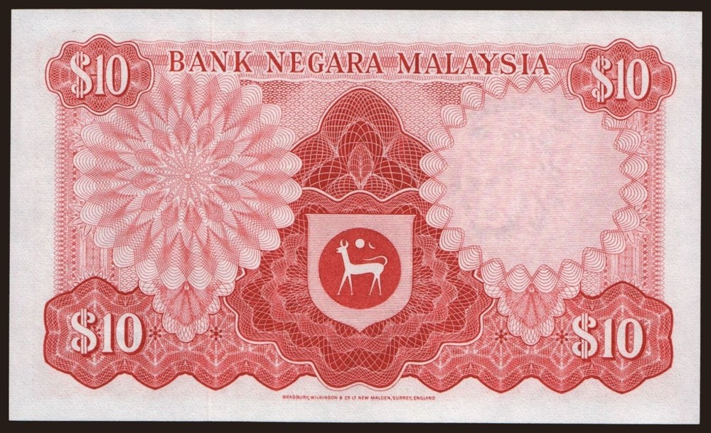 Malaysia - 1976 - 10 Ringgit - "UNC" - #CO2999
