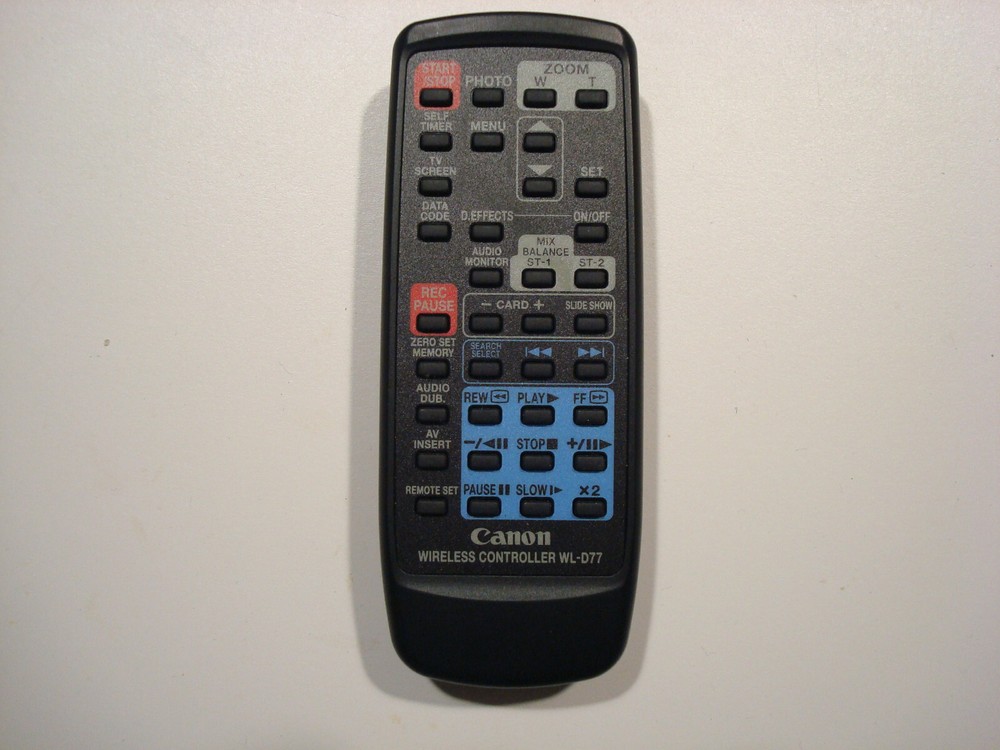 Canon WL-D77 Remote Control Camcorder WLD77 ~  Tested