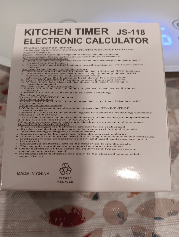 Kitchen Timer / classrooms