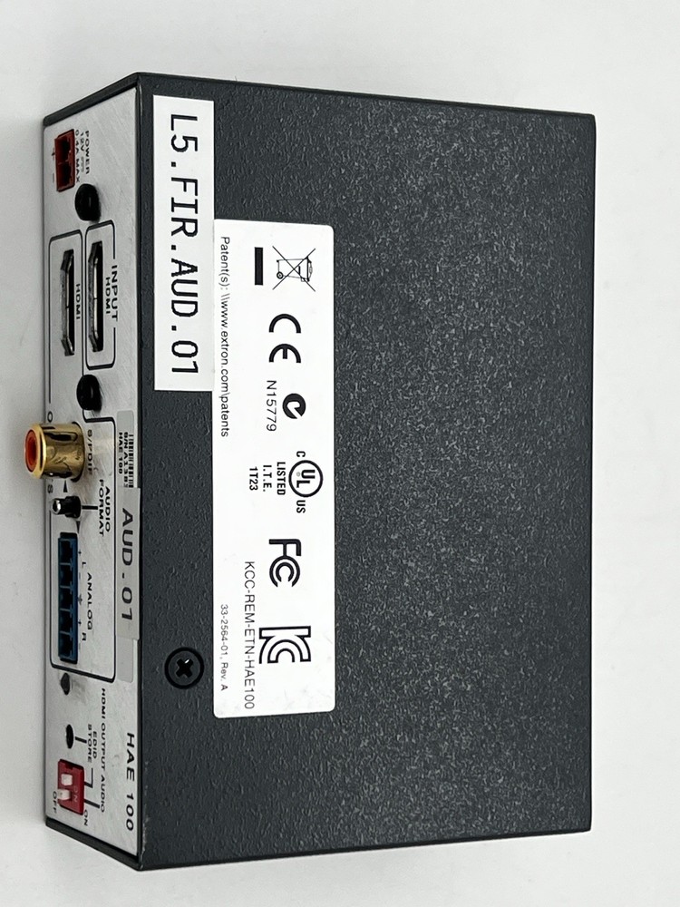 EXTRON HAE 100 HDMI AUDIO EXTRACTOR – EXCELLENT (a)