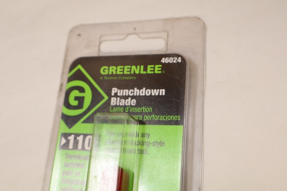 Greenlee 46024 110 Style Replacement Punchdown Blade #1