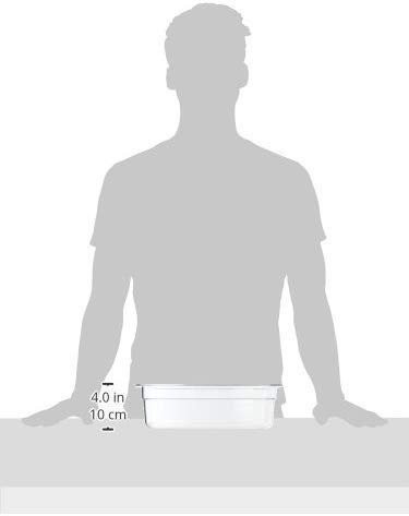 Winco SP7204 1/2 Size Pan, 4-Inch