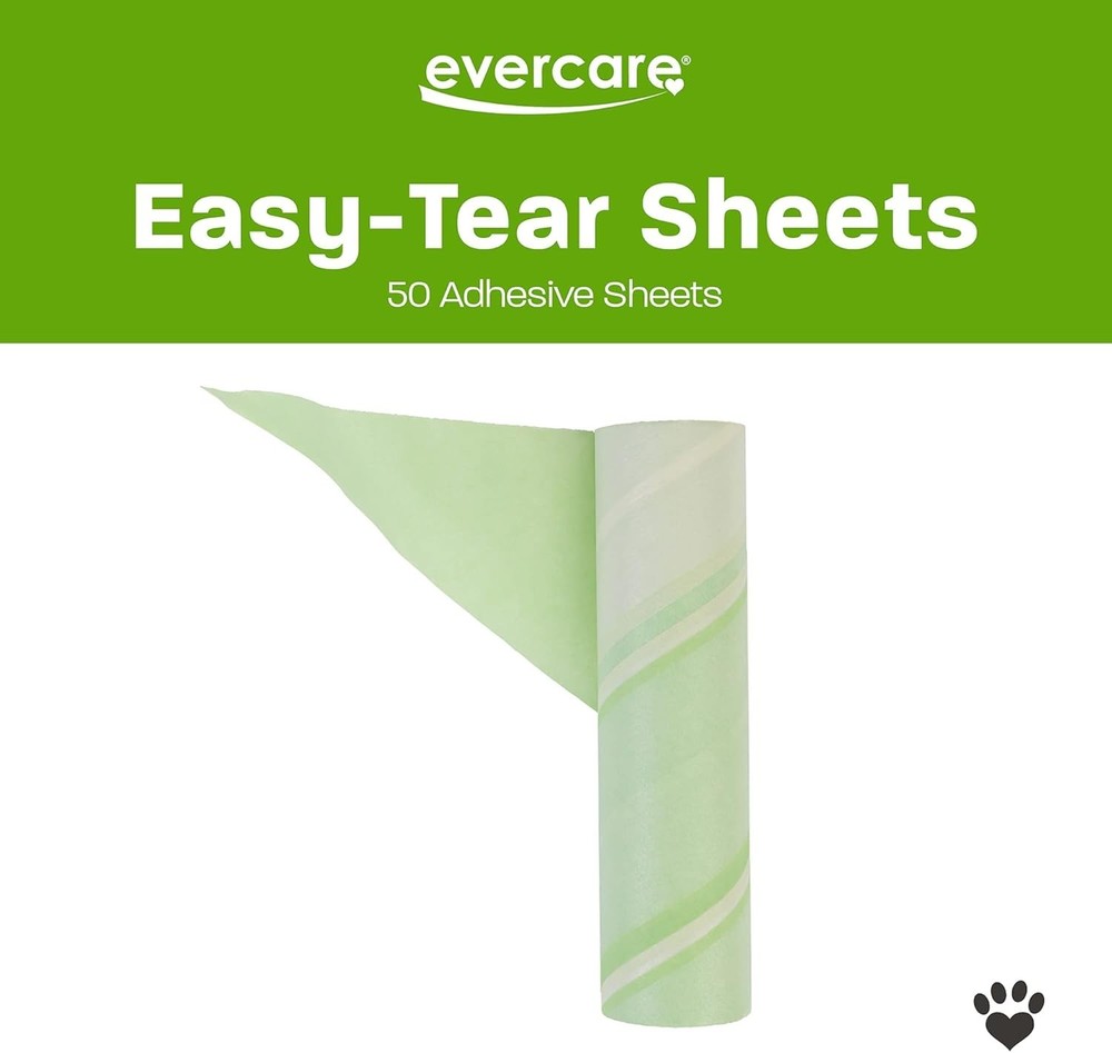 Mega Floor & Large Surface Cleaning Lint Roller Refill 50 Large Sheets