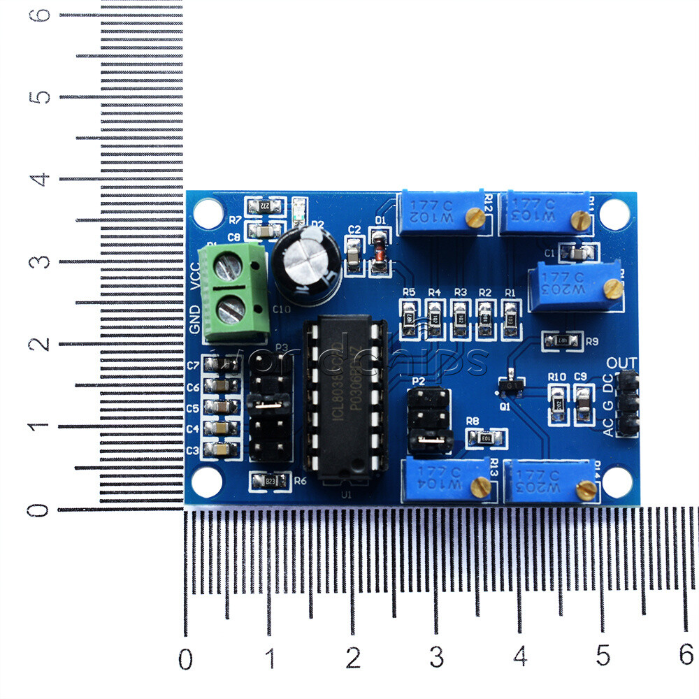ICL8038 Low/Medium Frequency Signal Source Square Sine Wave Signal Generator