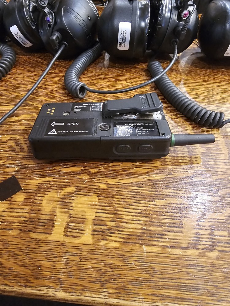 3M Peltor DECT-Com II Intercom System Base Unit With 3 Additional Radios