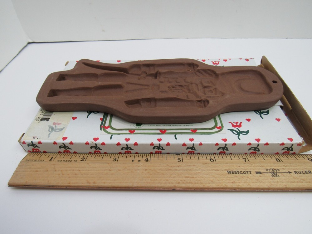 Vintage Hartstone Cookie Mold New in Box. 9in. Nutcracker