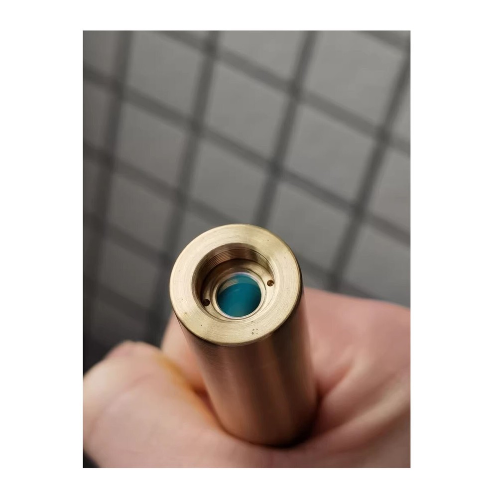 Focusable 445nm Blue Brass Laser Module Survival Indicator Module 445T-2500