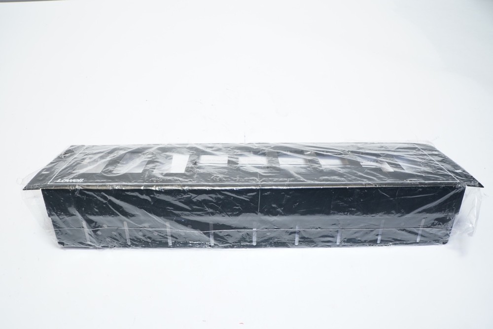 New Lowell Rack Panel for 9 Decorator Devices Vertical Mount D9P-ID-3 Template B