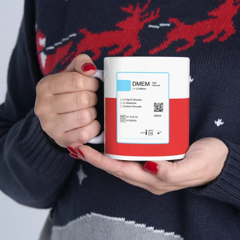 DMEM Culture Mug Science Coffee Cup Gift