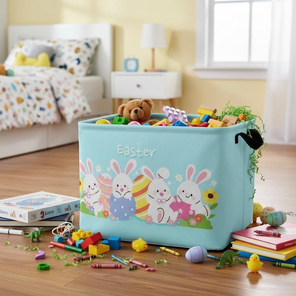 Rectangular Easter Basket Easter Basket for Kids Baby Storage Basket