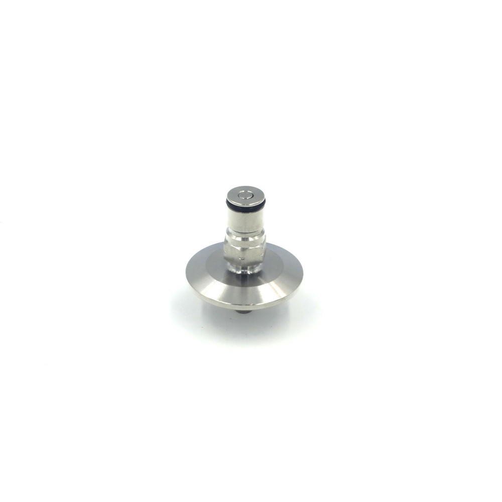 Tri Clover - 1-1/2" TC Fitting with Ball Lock Gas Post Stainless Steel