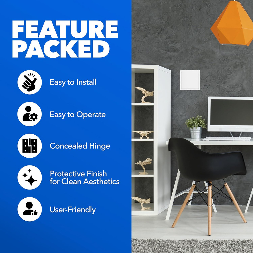 Welded Steel Ceiling Access Panel 20"x20" for Plumbing & Electrical Access