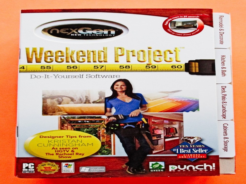 Punch Weekend Project - NEW Sealed DVD Rom