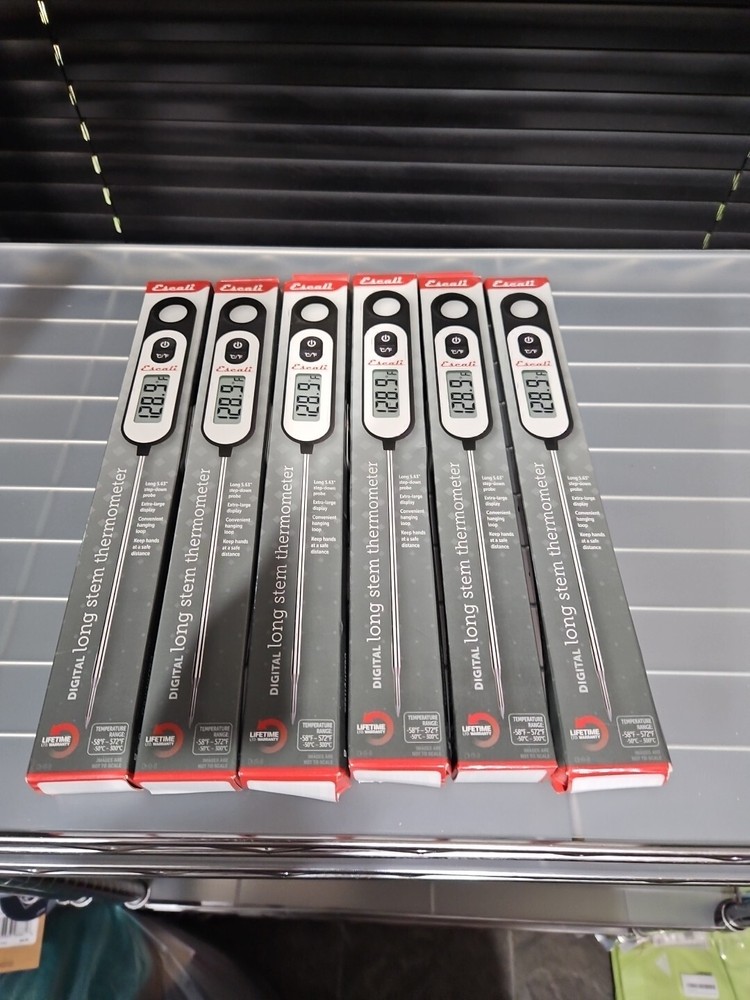 Escali Digital Long Stem Thermometer Black