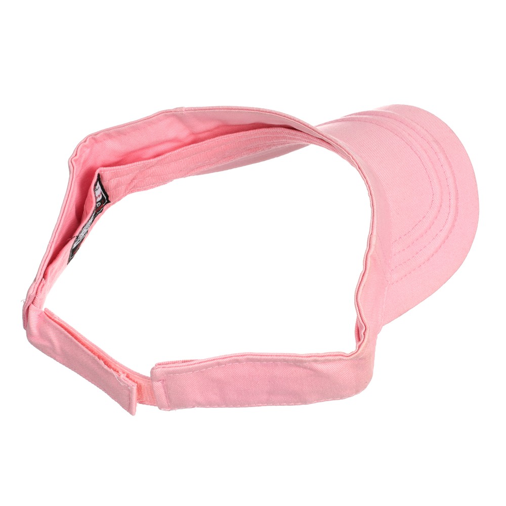 Pink Jaguar Strapped Visor