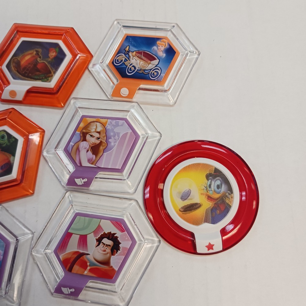 Disney Infinity Power Discs Lot and Carry Case Nemo MISC