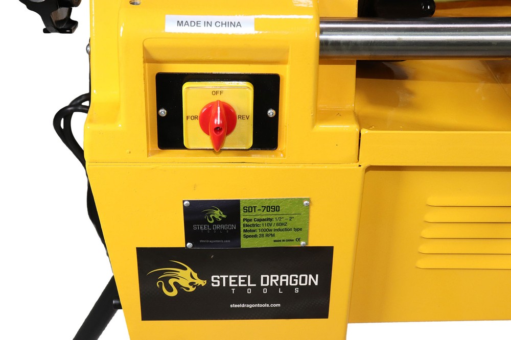 Steel Dragon Tools® 7090 2" Pipe Threading Machine