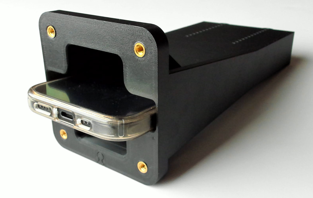 [BLACK] PanelPocket - Airplane Instrument Panel Phone Holder Pocket iPhone Plane