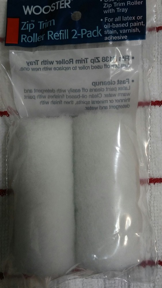 Wooster 3" Zip Trim Roller Refill 2 Pack R148