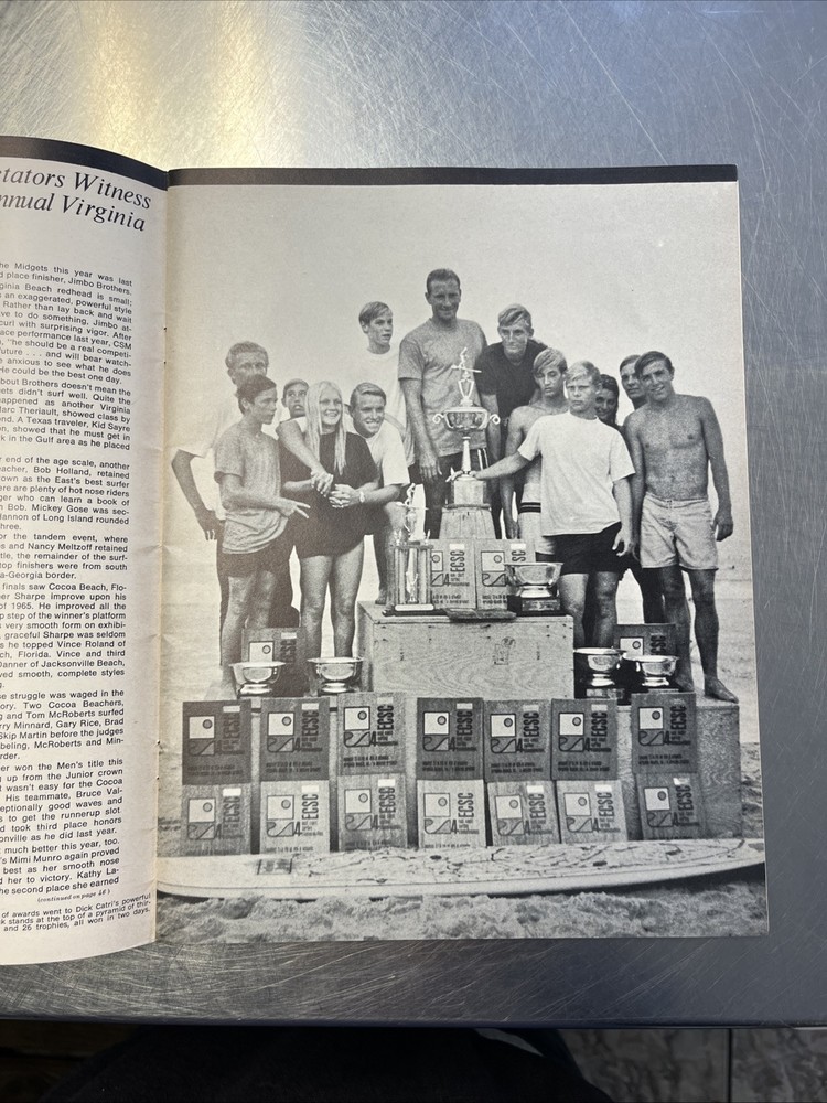 Vintage Surf Magazine / Competition Surf 1966