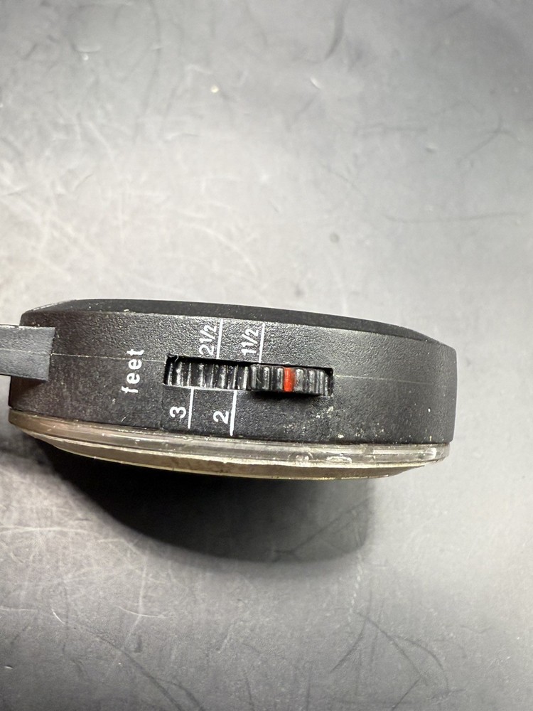 Vintage K&R Precise Pedometer with Clip Untested