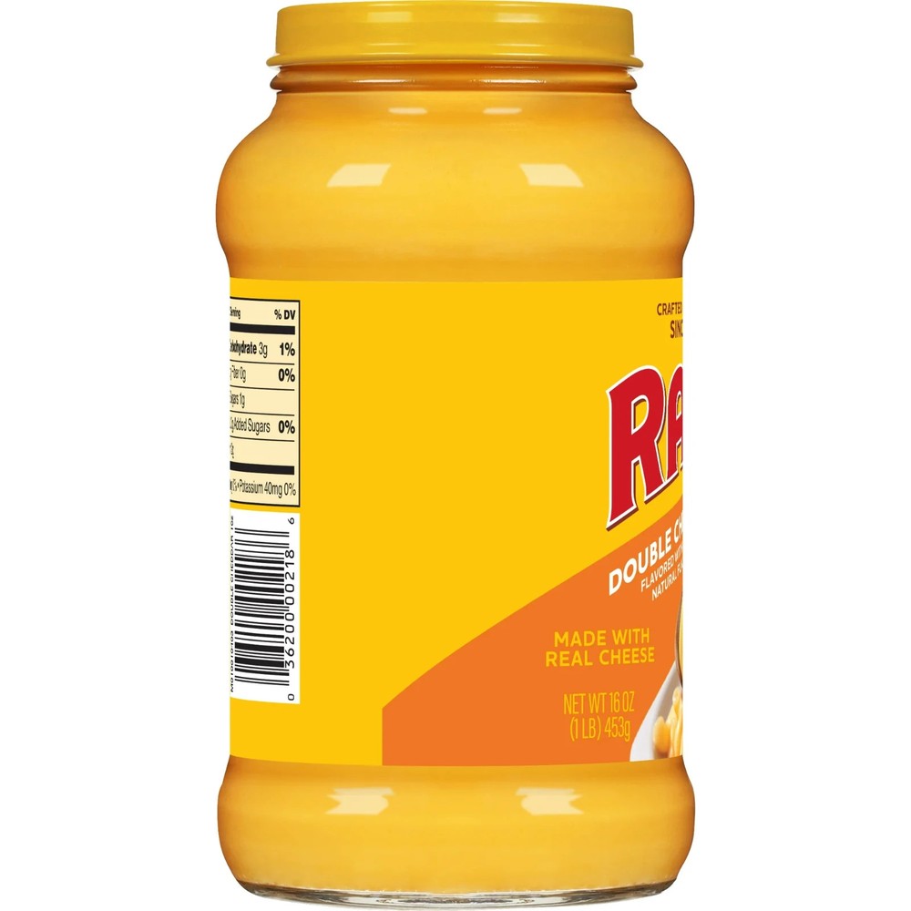 Ragu Double Cheddar Sauce, Made with Real Cheese, 16 oz