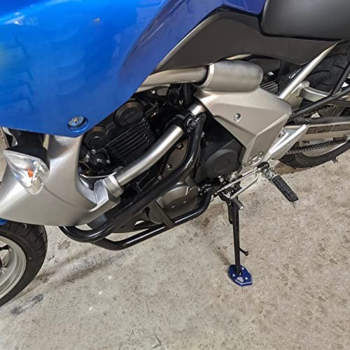 Motorcycle Kickstand Extender Foot Side Stand Extension Pad Support Plate