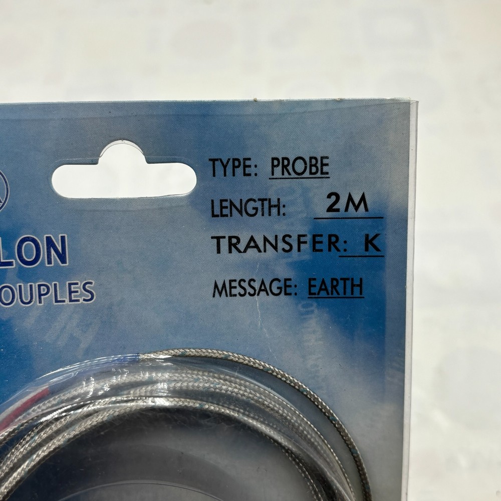 K TYPE Probe Thermocouple Temperature Sensor Cable 2 Meters ⭐