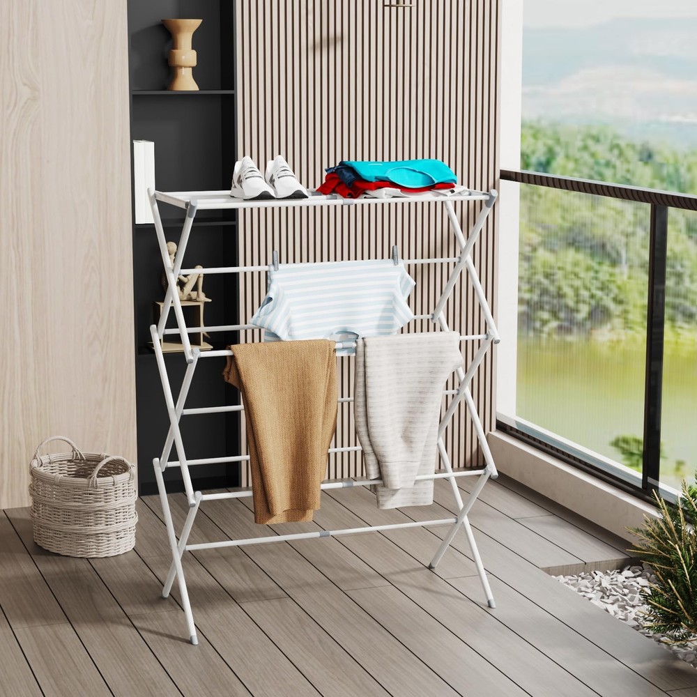 Drying Rack for Laundry, Foldable Clothes Drying Rack, Small Collapsible Dry ...