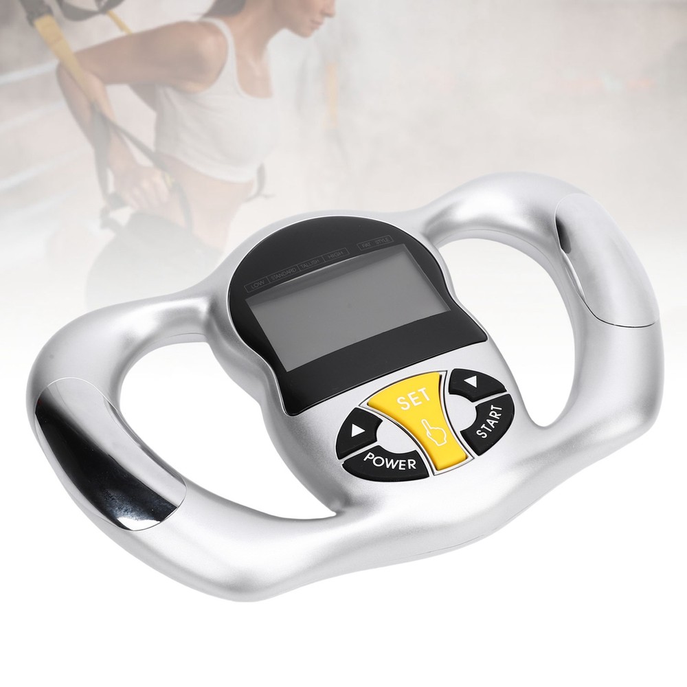 Body Fat Analyzer BMI Handheld Tester Electronic Measurement