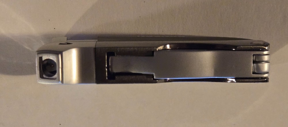 New- Ronson Jet Flame Cigar/Pipe Lighter Black & Chrome - Ronson Pipe Black