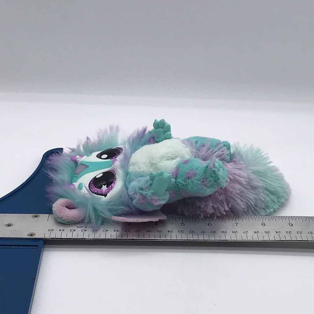 MAGIC MIXIES Magical Interactive 8" Teal Blue Plush Toy with Bendable Limbs