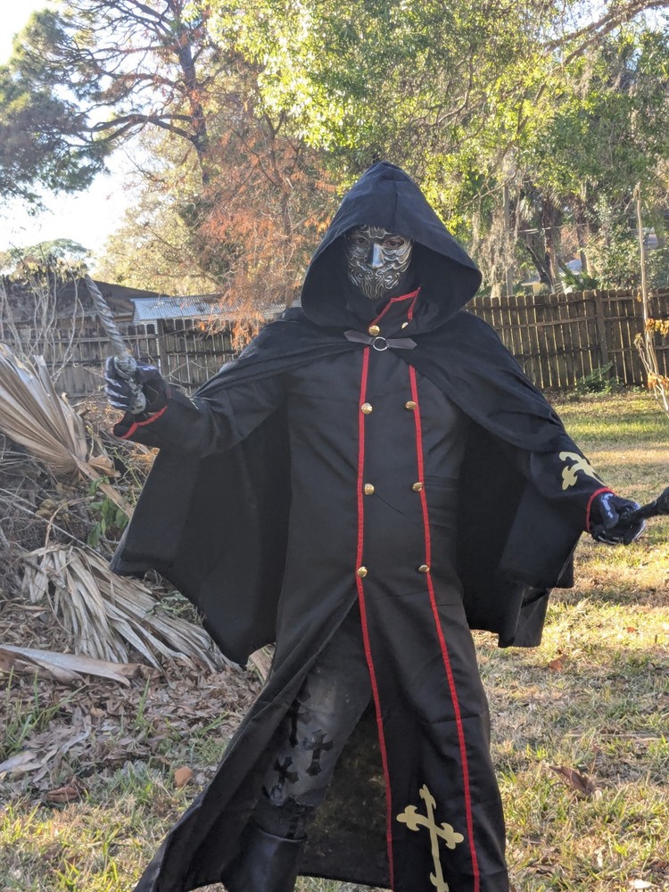Black Priest Robe