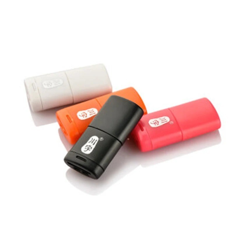 High Speed Mini USB 2.0 T-Flash Memory Card Reader Adapter for Computer