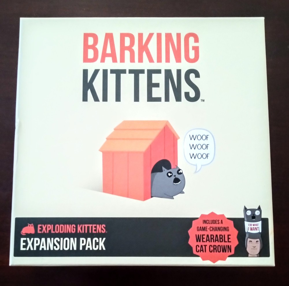 Barking Kittens *Exploding Kittens* Expansion  Replacement Pieces