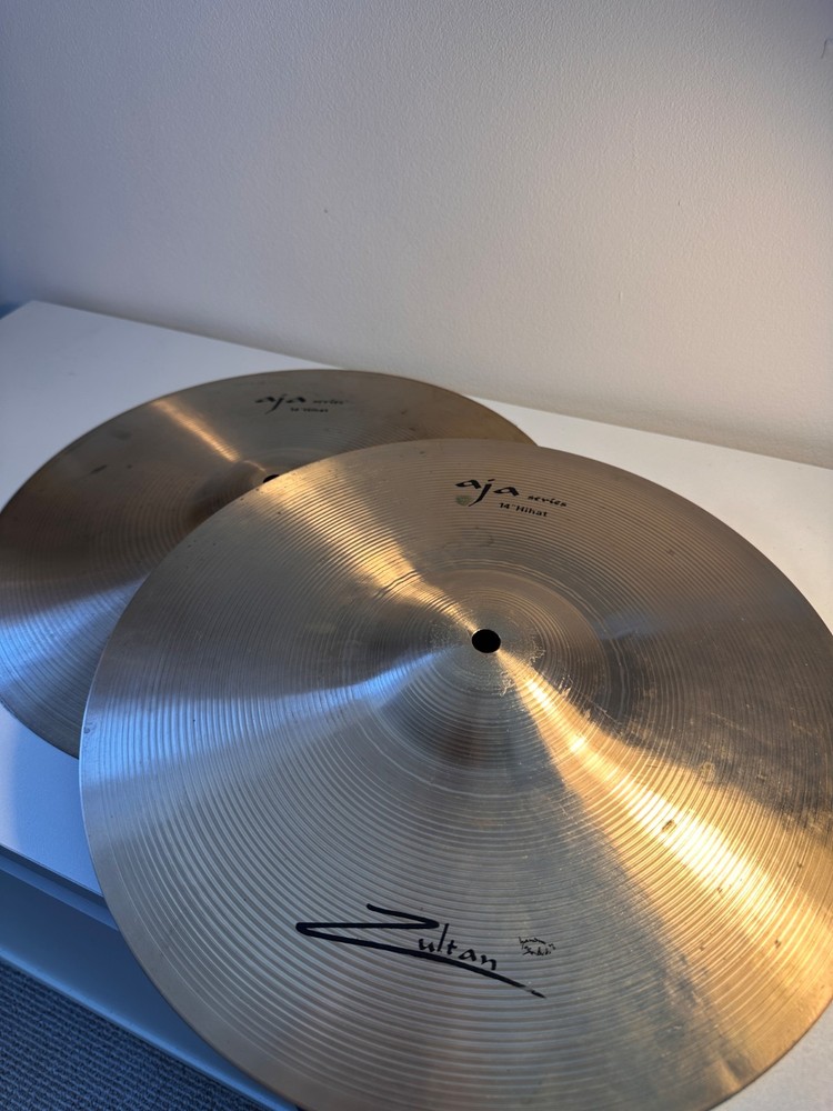 Vintage Zultan Aja Crash Drums Plates