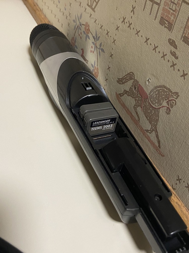 Leadsinger Karaoke Microphone + Original Second Mic And Cables