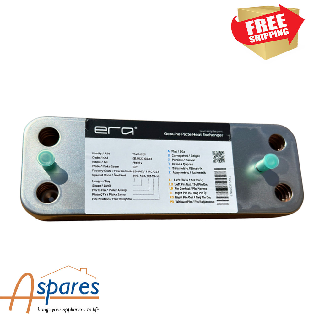 Baxi Combi 80 Eco 10 Plate DHW Heat Exchanger 7225724 248046