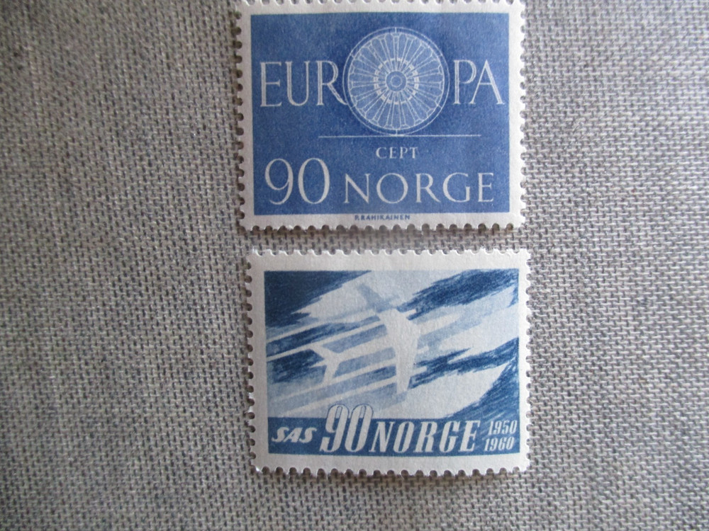 Norway, cott# 387-388, MNH
