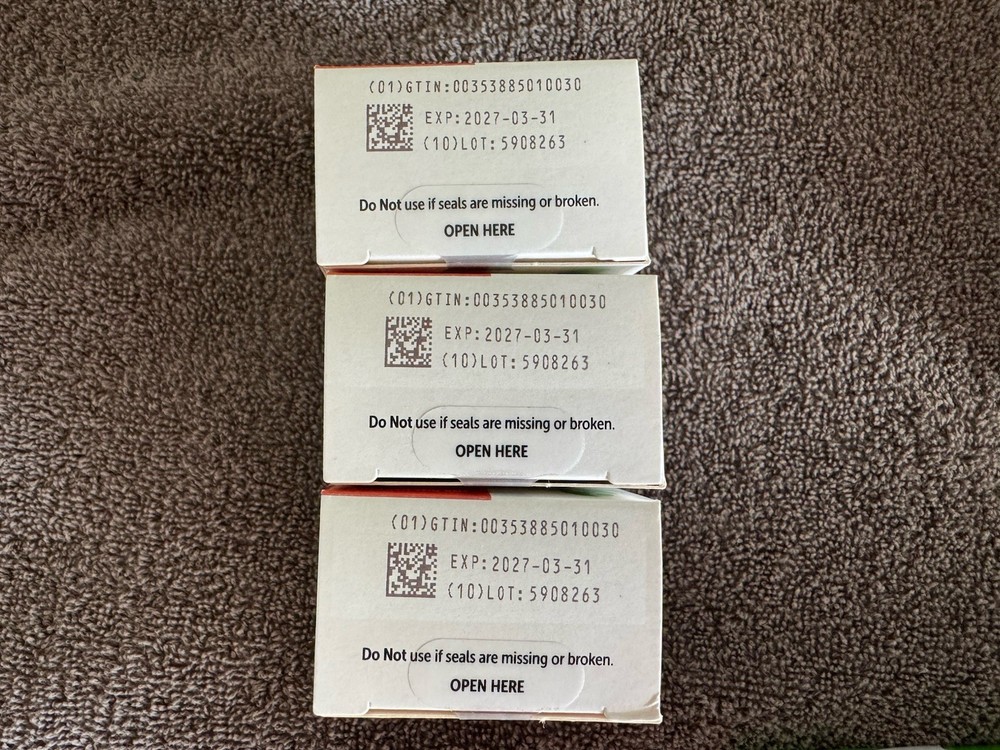 21 Boxes One Touch Verio Test Strips exp. 2027