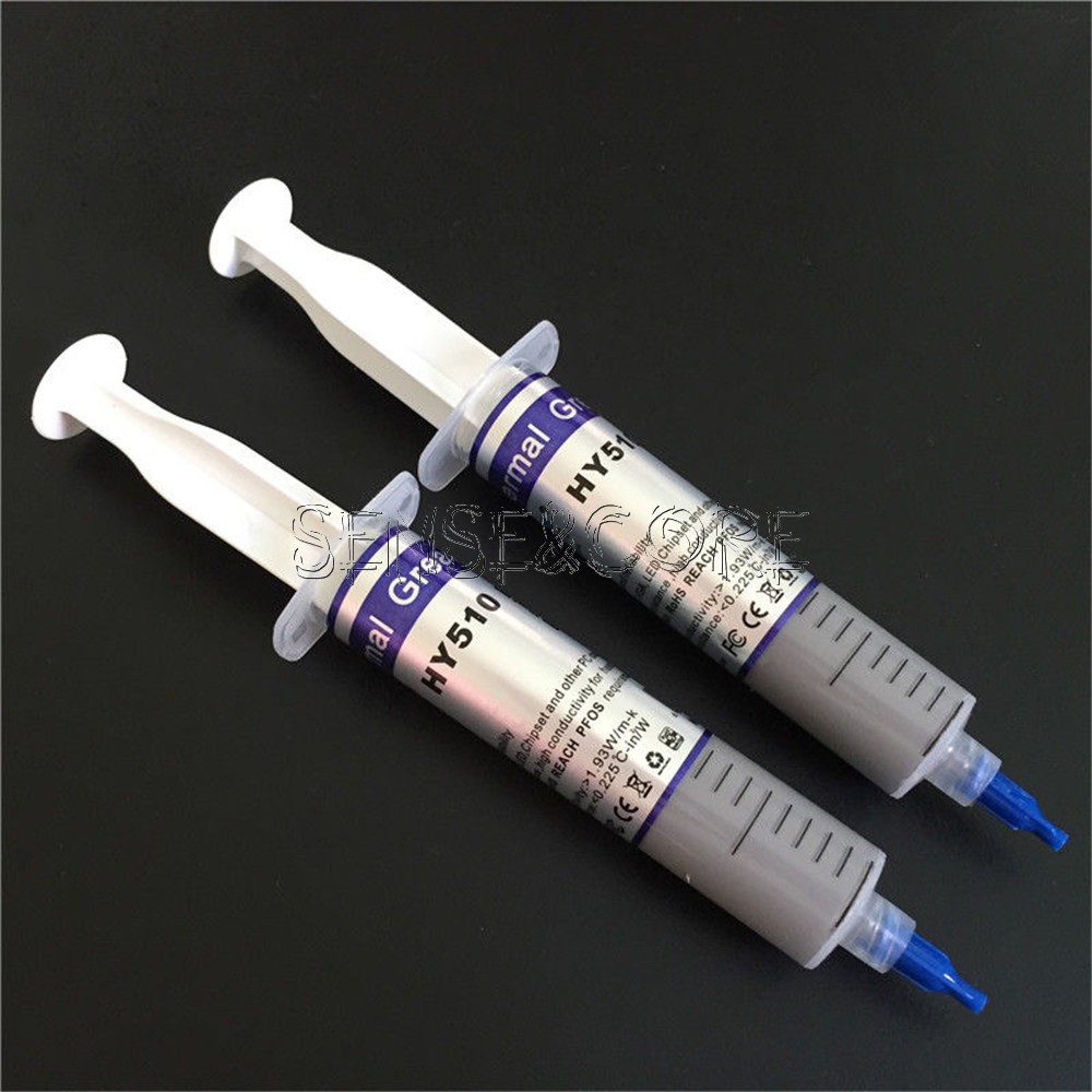 10PCS 30g Grey Thermal Conductive Grease Paste For CPU GPU Chipset Cooling HY510